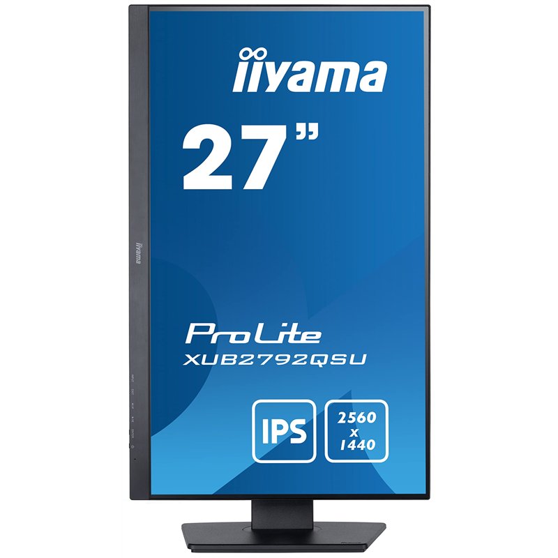 Image secondaire de Ecran PC - IIYAMA XUB2792QSU-B5 - 27 WQHD - Dalle IPS - 5 ms - 75Hz - HDMI / DisplayPort / DVI