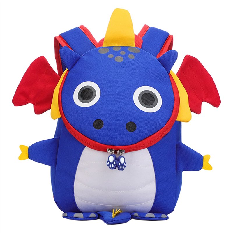 Dohe - Sac à dos pour enfant - Modèle Dragon - Bleu