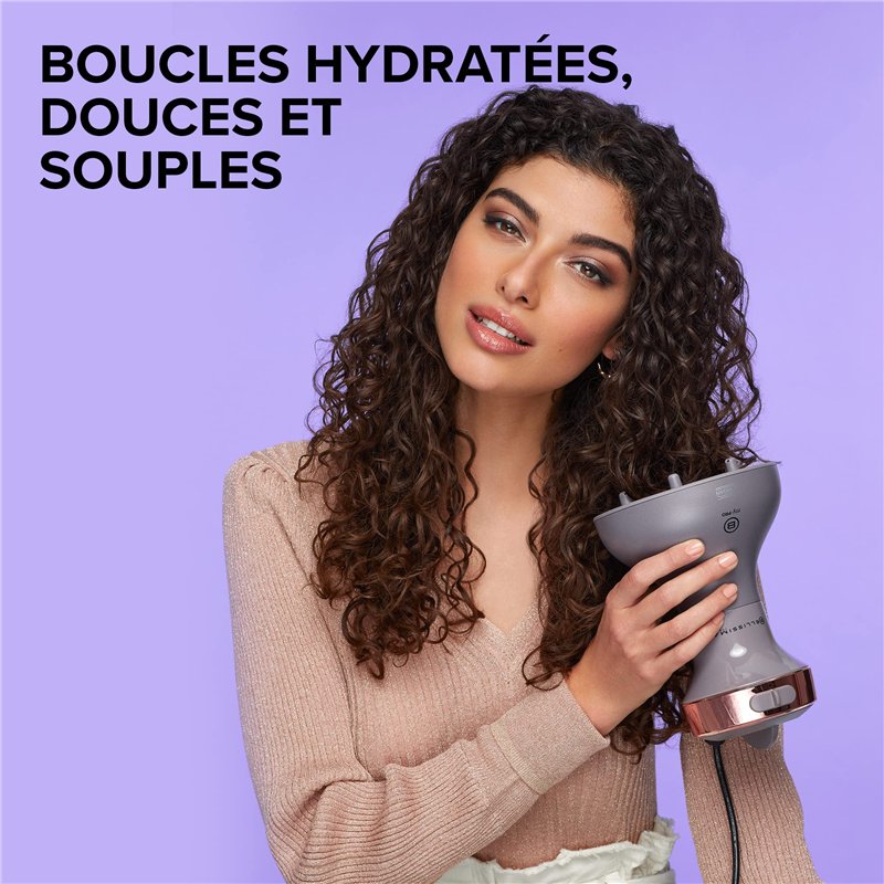Image secondaire de Bellissima Diffon Ceramic et Argan Oil, Diffuseur d'air chaud pour cheveux bouclés, technologie céramique et huile d'argan, 2 ni