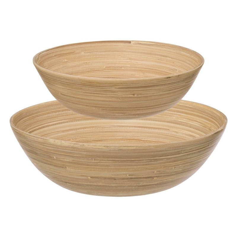 5five - 2 saladiers 25 30cm bambou