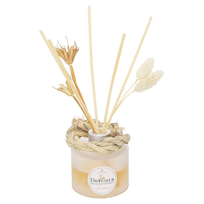 Atmosphera - Diffuseur de Parfum Lour - Sauge et Patchouli - 100ml