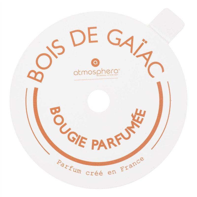 Image secondaire de Atmosphera - Bougie parfumée Marty - Bois de gaïac - 160g