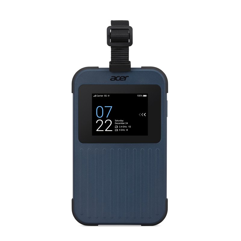 Acer Connect Enduro M3 Router WiFi avec Sim 5G, Mobile Hotspot, Router WiFi 6 Dual Band, Octa Core 2.4 GHz, Display 2.4