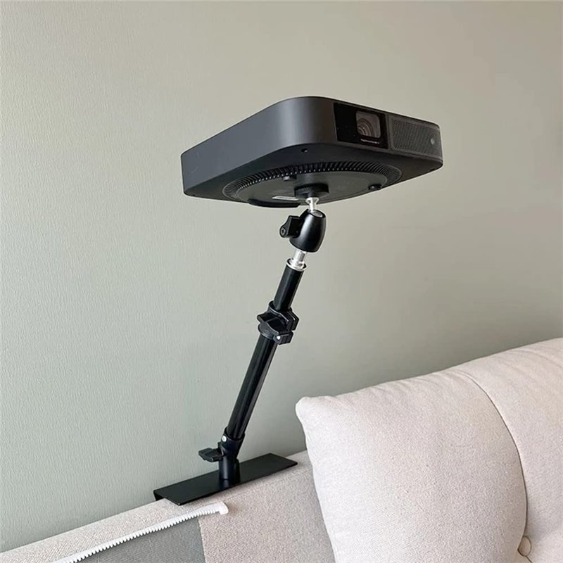 AiFeelife Support de projecteur de lit pour canapé - Installation Invisible - Support de projecteur en métal - Montage Multi-Ang