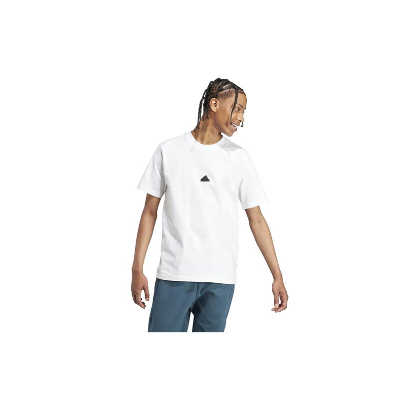 adidas M Z.n.e. Tee T-Shirt, Blanc, L Homme