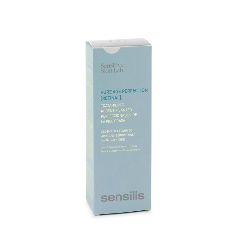 Image secondaire de Sensilis - Pure Age Perfection Retinal, Sérum Oil Free Redensifiant et Perfectionneur, avec silicium organique et prébiotiques,