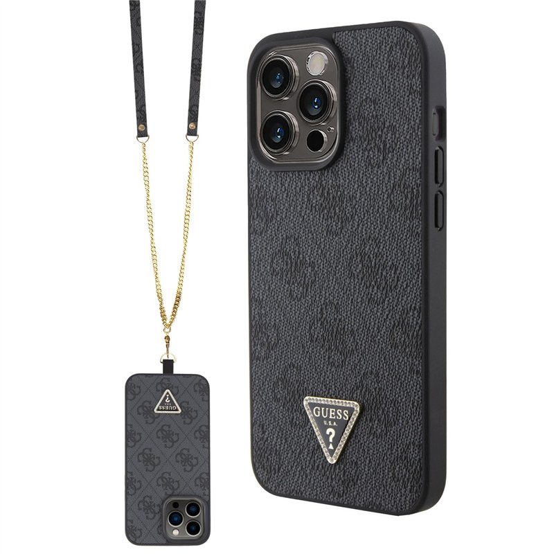 Guess GUHCP15XP4TDSCPK Coque pour iPhone15 Pro Max 6,7