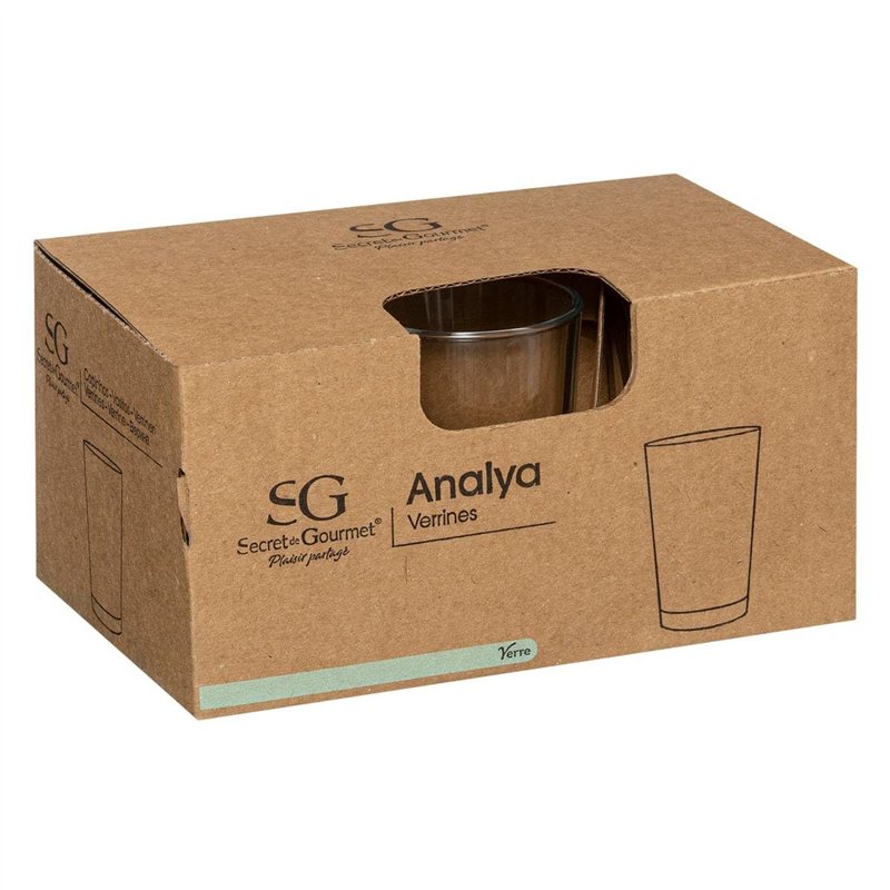 Image secondaire de Secret de Gourmet Lot de 6 verres analya de 10 cl
