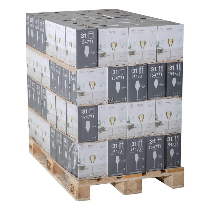 Image secondaire de Lot De 6 Flûtes à Champagne - 22 Cl - Clarillo - Cristallin