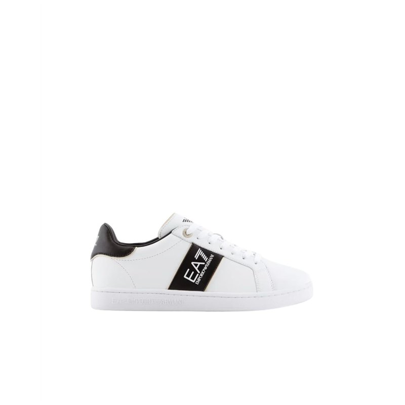 Emporio Armani EA7 Homme Classic Basket White - Black 43 1/3 EU