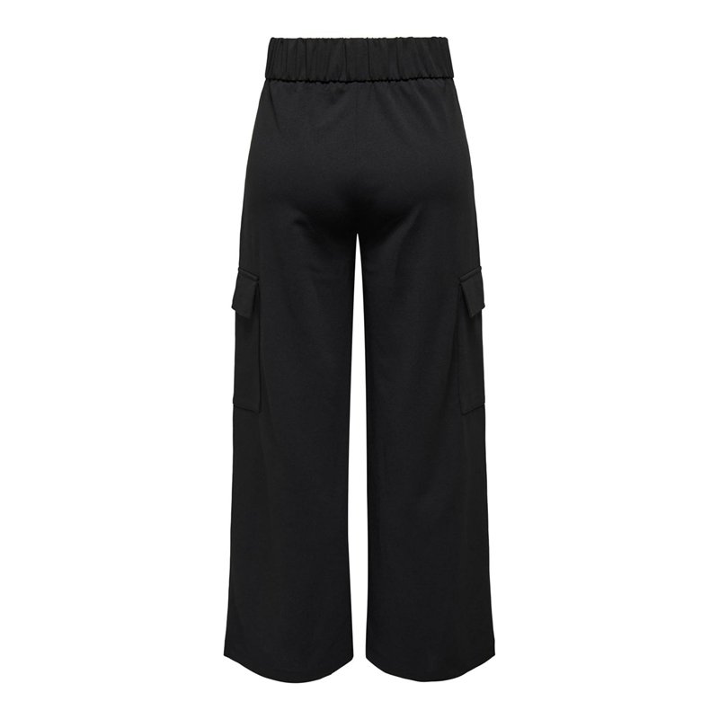 Image secondaire de Pantalon en Toile pour Femme JDY, Élégante Culotte Taille Haute, Pantalon Marlène JDYGEGGO, Couleurs:Noir, Taille:XL / 32L, Long