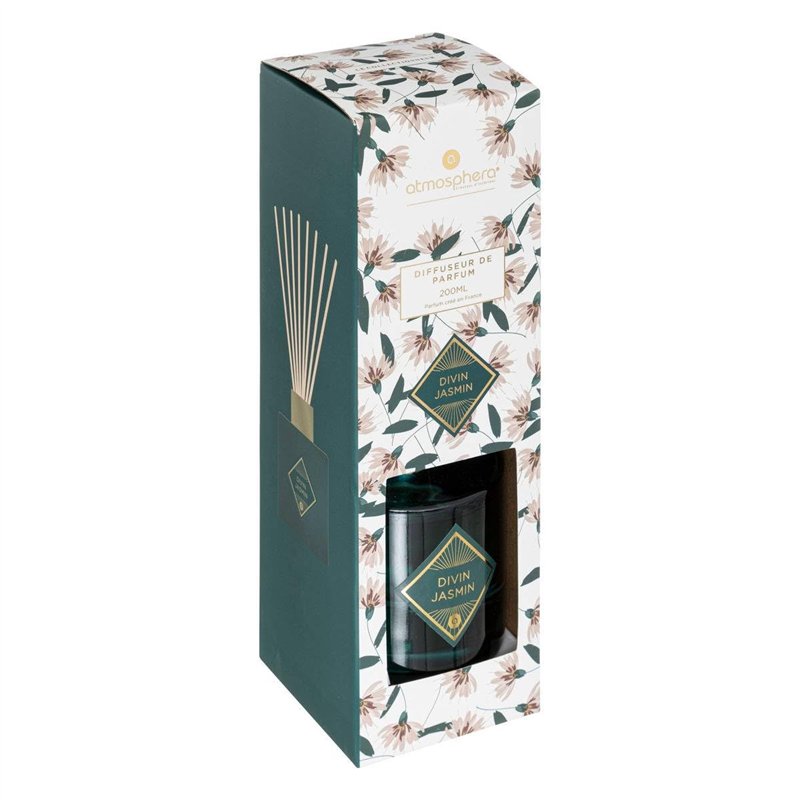 Image secondaire de Atmosphera - Diffuseur de Parfum en Verre D8cm Vert cèdre