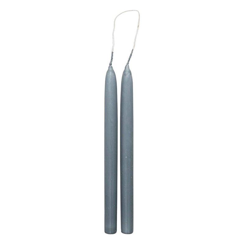 Atmosphera - Lot de 2 bougies bâtons Hugo en coton H30cm