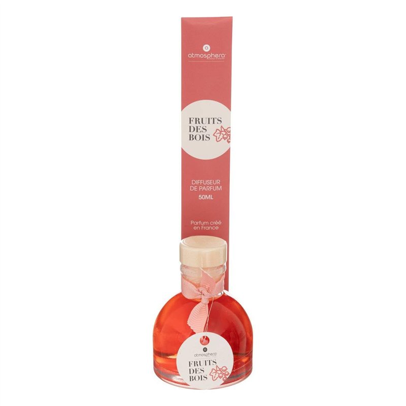 Image secondaire de Atmosphera - Diffuseur de Parfum Izor en Verre D5,5cm Rouge