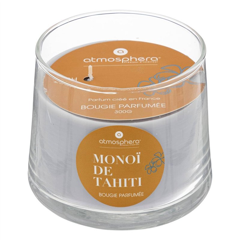 Image secondaire de Atmosphera - Bougie parfumée Izor en verre D10cm