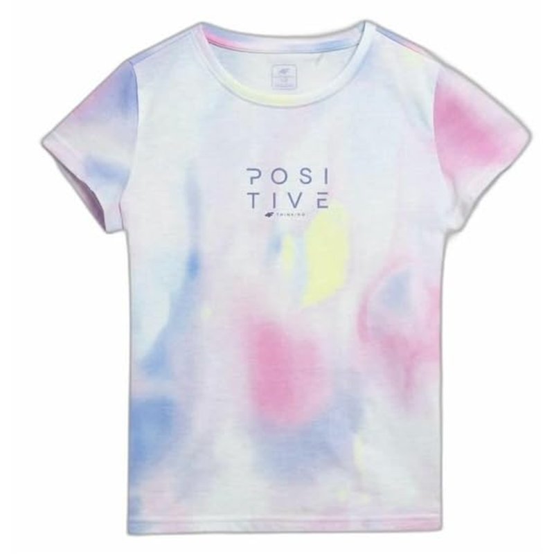 4F T- Shirt à Manches Courtes pour Enfant, Estándar
