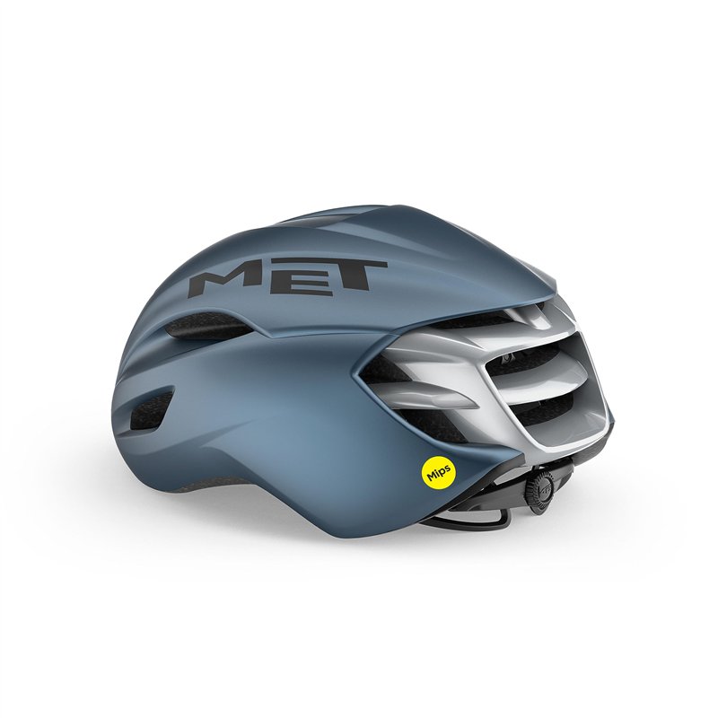 Image secondaire de MET Manta MIPS Vélo Hel Unisexe, Bleu Marine argenté Mat, M