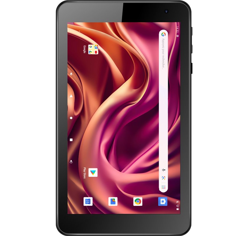 Image secondaire de Logicom - Tablette 76-7 inch - 2GB RAM - 16GB + 128 GB - WiFi - Bluetooth - USB-C - Android 13 GO - Batterie 3000 mAh - Noir