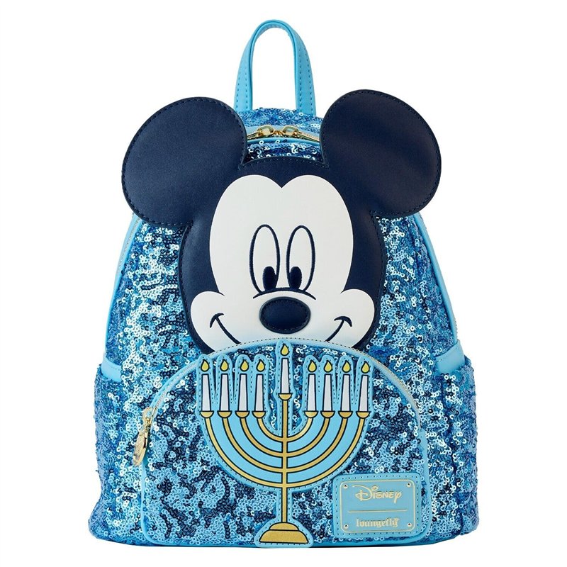 Loungefly - Mini Sac A Dos Disney - Mickey Happy Hanukkah - 0671803472617