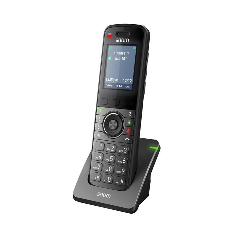 Image secondaire de Snom M55 Téléphone sans Fil Numérique DECT - Grand Écran Couleur 2,4-6 Touches Programmables - Batterie Longue Durée - Comp