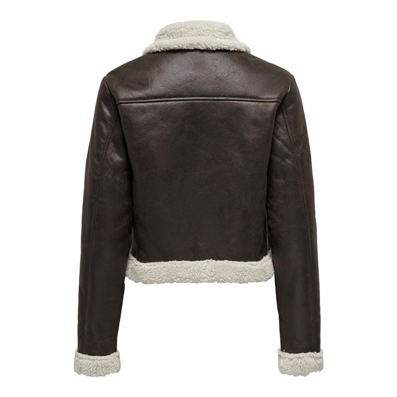 Image secondaire de ONLY Veste en Similicuir ONLBETTY Veste en Similicuir Mole XS Mole XS