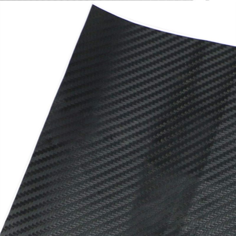 Image secondaire de Autocollant universel pour ordinateur portable 3D en fibre de carbone durable Noir Bonne vue pour ordinateur portable 17