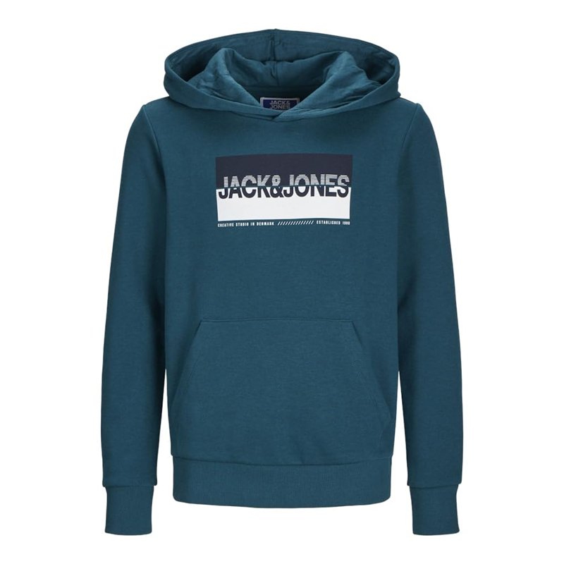 JACK&JONES JUNIOR JJNOLAN Sweat Hood JNR, Sweatshirt à Capuche,