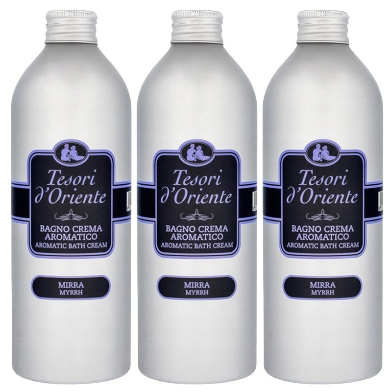 Tesori d'Oriente Mirra Bain moussant 500 ml x3