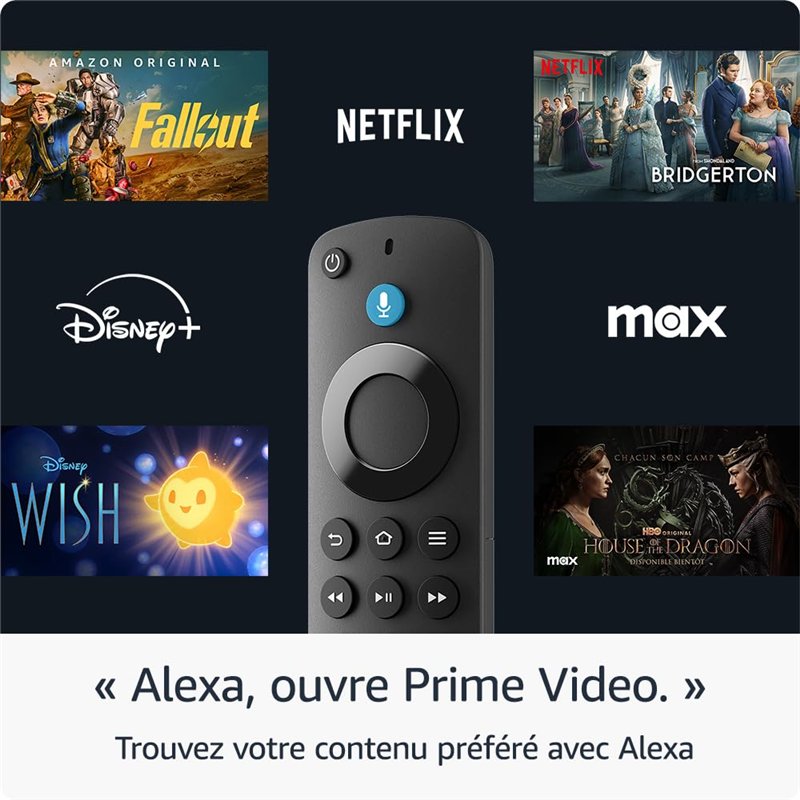 Image secondaire de Amazon Fire TV Stick HD (Nouvelle génération) | TV gratuite et en direct, télécommande vocale Alexa, contrôle de la maison conne