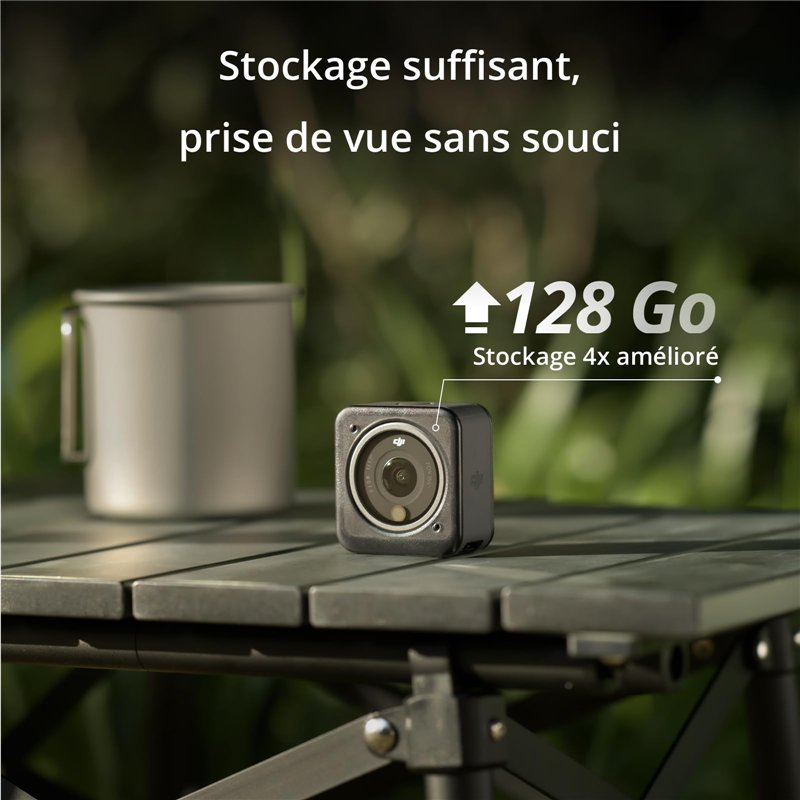 Image secondaire de DJI Bundle Double écran Action 2 (128 Go) & Étui de Protection Magnétique - Caméra d'action avec Un Module d'Extension de Batter