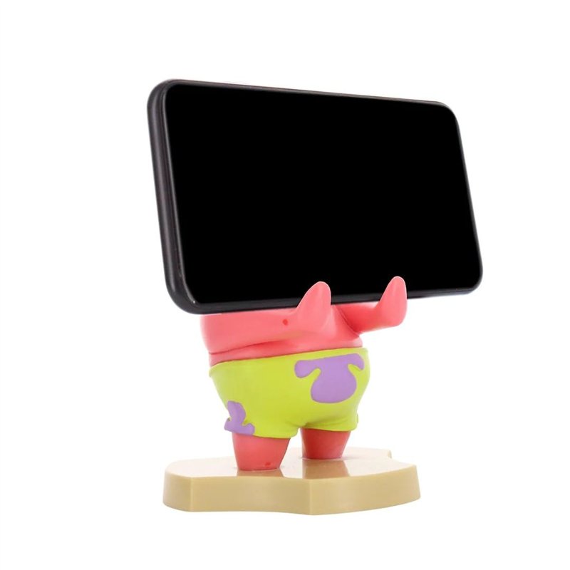 Image secondaire de Cable Guys Holdem - Spongebob Squarepants Patrick Collectible Small Tech Accessories & Phone Holder/Stand (iPhone, Samsung, Earb