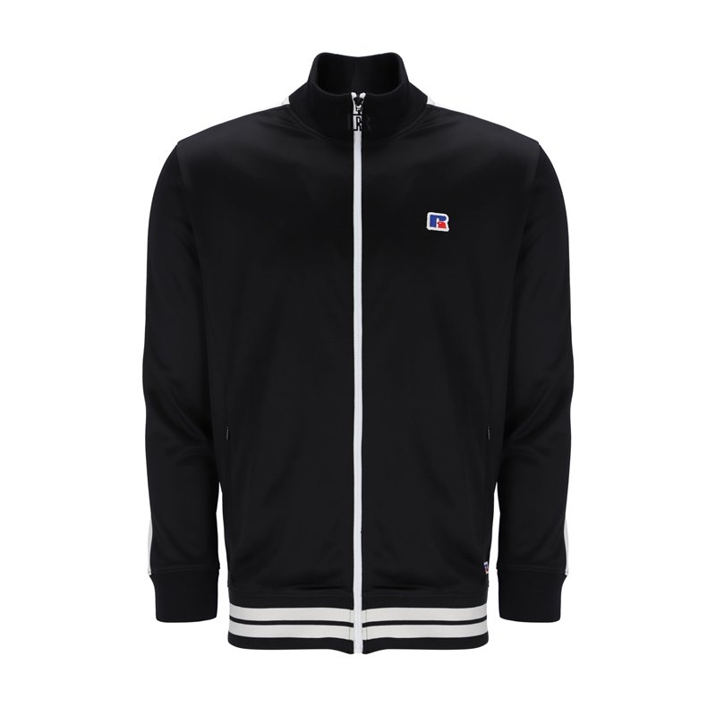 Russell Athletic Sweat-Shirt sans Capuche pour Homme Swae Noir