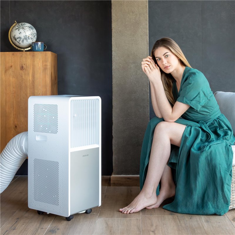 Image secondaire de Cecotec Climatiseur Portable ForceClima 9550 Style Heating Connected. 9000 BTU, Surface de 16 m², Télécommande, 5 Modes et 2 Vit