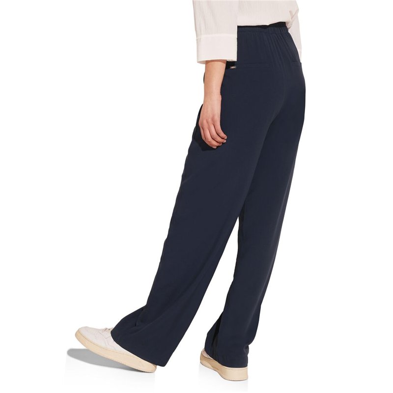 Image secondaire de STREET ONE A377581 Pantalon Taille Haute, Bleu Foncé, 42W x 32L Femme