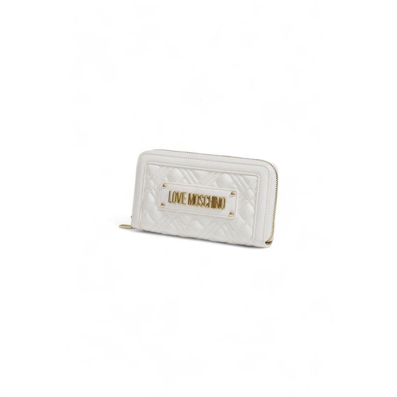 Image secondaire de Love Moschino Portefeuille matelassé Lovo Moschino, La0100-Blanc, Taglia Unica