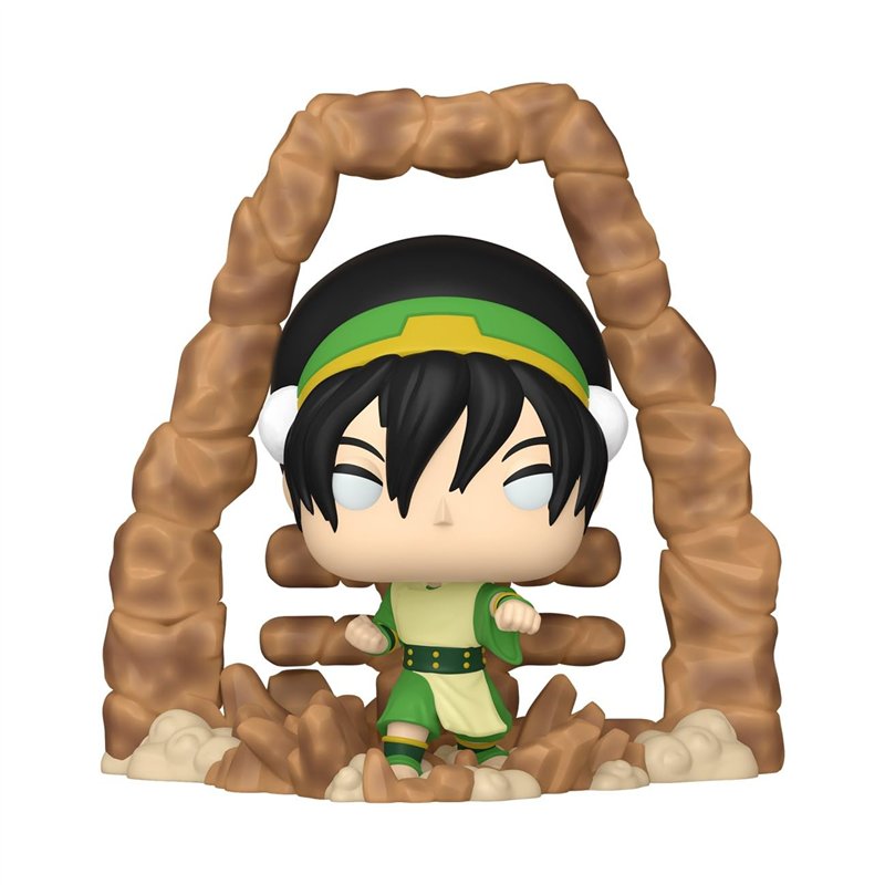 Image secondaire de Funko Pop! Deluxe: ATLA - Toph - Avatar: The Last Airbender - Le Dernier Maître de L'air - Figurine en Vinyle à Collectionner -