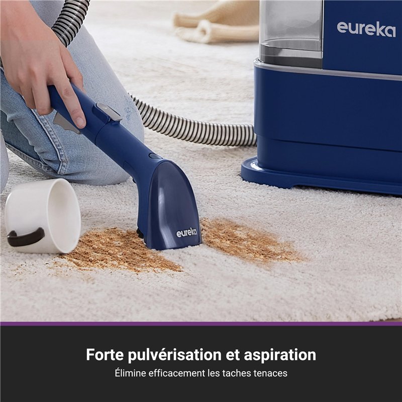 Image secondaire de Eureka NEY100 Nettoyeur Canapé Tissu 12500Pa,Aspirateur Nettoyeur de Tapis pour canapé, Tapis, Rembourrage, Voiture,Shampouineus