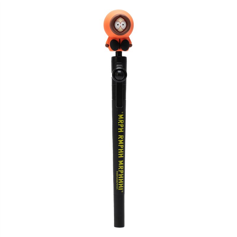South Park Stylo à bille, Fidget Pen avec 2 figurines à collectionner, stylo dans le Merch