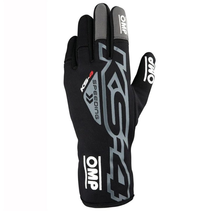 Image secondaire de Ompracing Gants Omp Kart KS-4, Noir, Taille XL