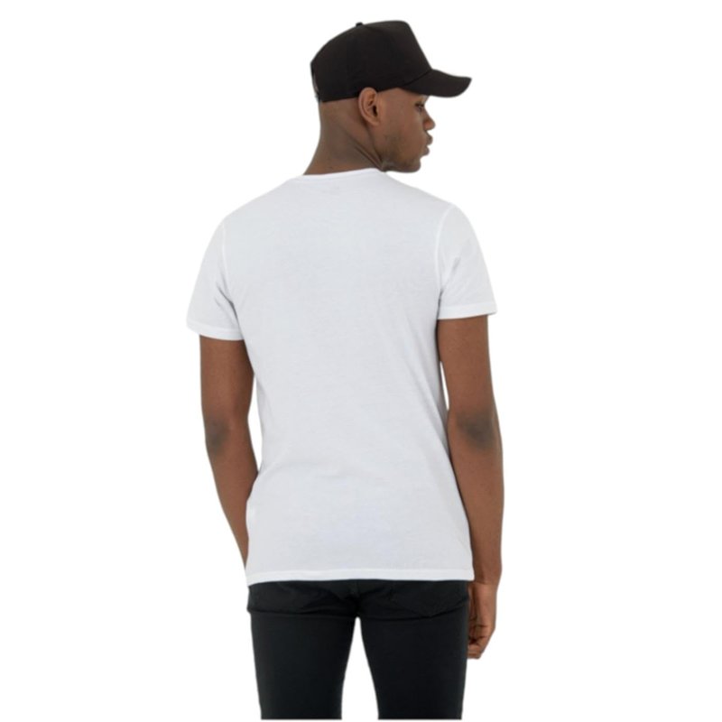 Image secondaire de New Era NBA BRONET 60416753 T-Shirt à Manches Courtes pour Homme Blanc