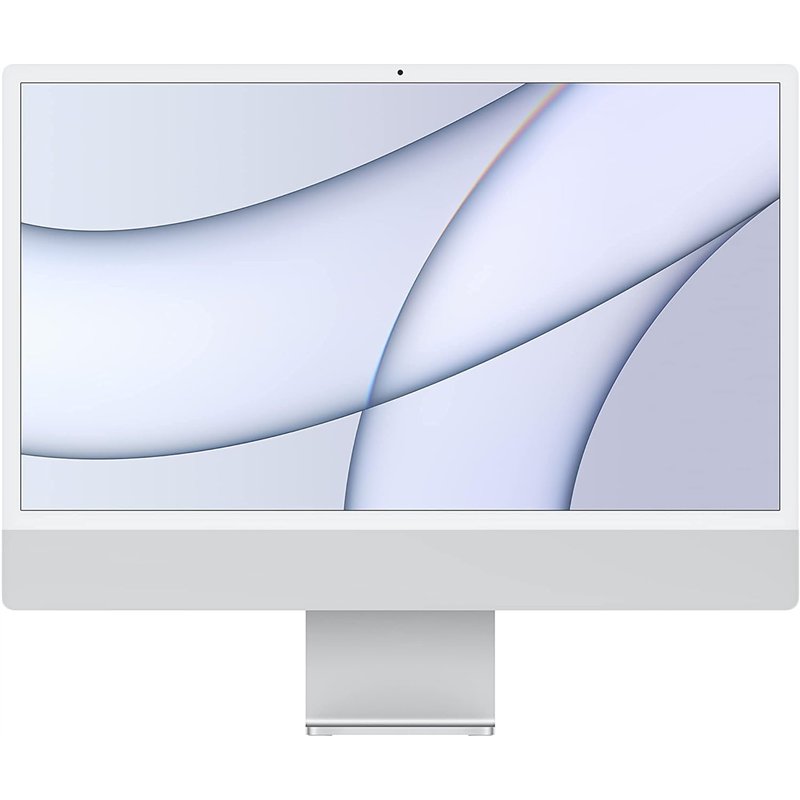 2021 Apple iMac avec Apple M1 Chip avec 8-Core CPU (24-Pouces, 16GB RAM, 1TB SSD Stockage) (AZERTY French) Argenté (Reconditionné)