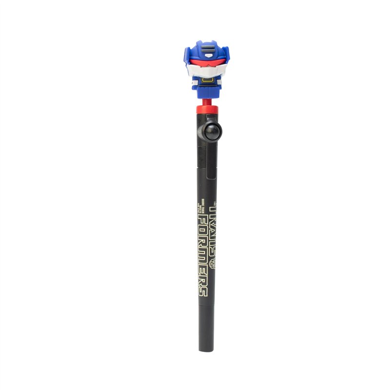 Transformers Stylo à bille, Fidget Pen avec figurine à clipser, stylo dans le Merch
