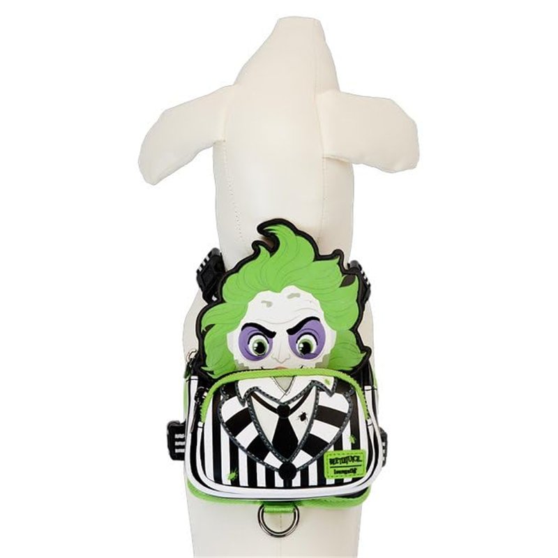 Image secondaire de Loungefly Beetlejuice Cosplay Mini Backpack Dog Harness Medium