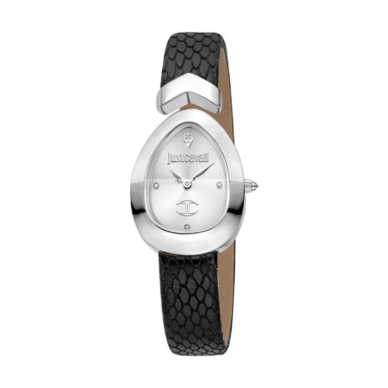 Just Cavalli Femmes Analogique Quartz Montre avec Bracelet en Cuir JC1L321L0015