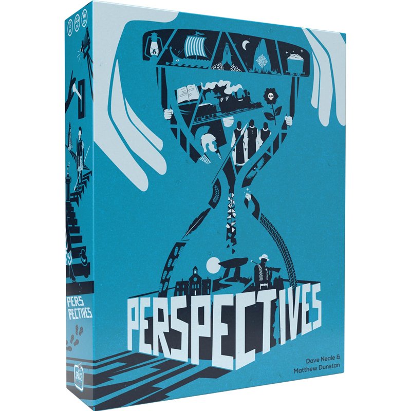 Asmodee Space Cowboys Perspectives (Boîte Bleue) - Jeux de société - Jeux d'enquêtes - Jeu coopératif à partir de 14 Ans - 2 à 6