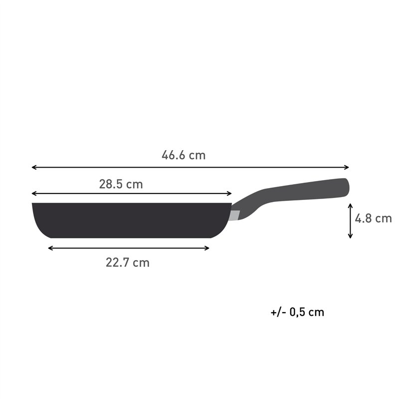 Image secondaire de Tefal Titanium Essential Poêle à frire anti-adhésive sans induction 28 cm