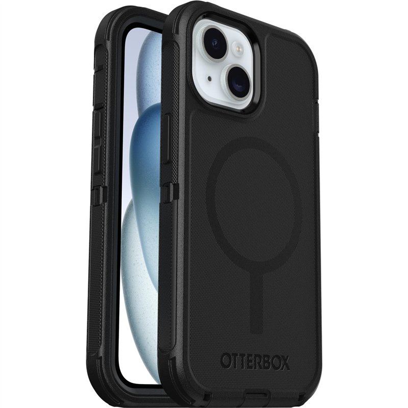Coque OtterBox Defender Series MagSafe pour iPhone 16e, 15, 14, 13, résistante aux Chutes, Coque de Protection, supporte 7X Plus
