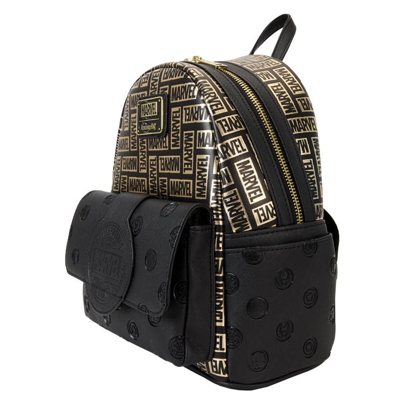 Image secondaire de Loungefly Mini sac à dos classique avec logo Marvel