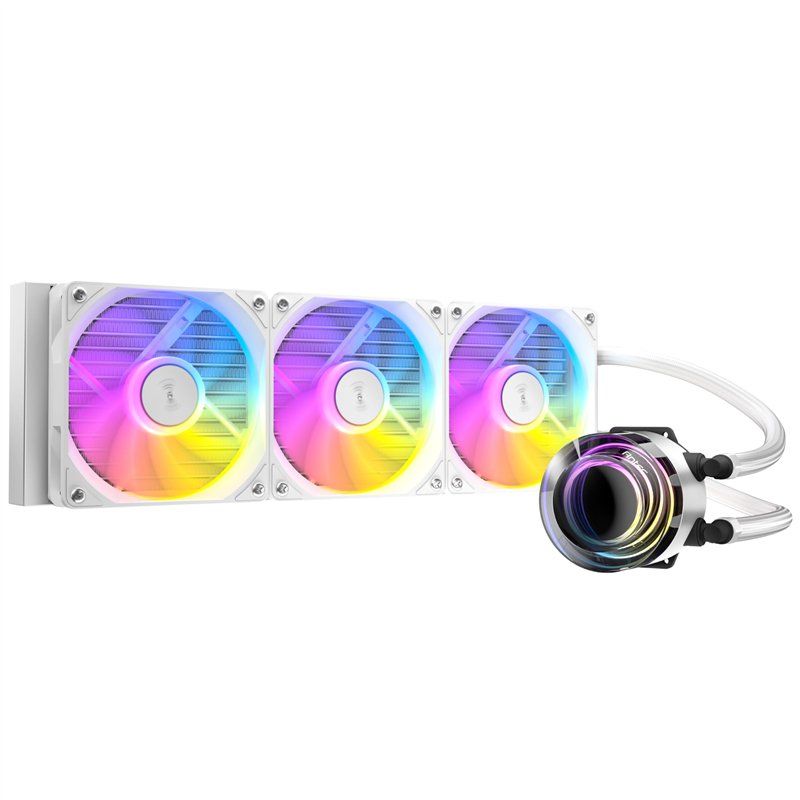 Kit Watercooling AIO Antec Vortex Lum RGB - 360mm (Blanc)