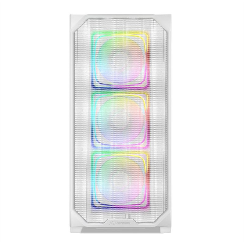 Image secondaire de Sharkoon AK5M RGB White, ATX Boîtier PC